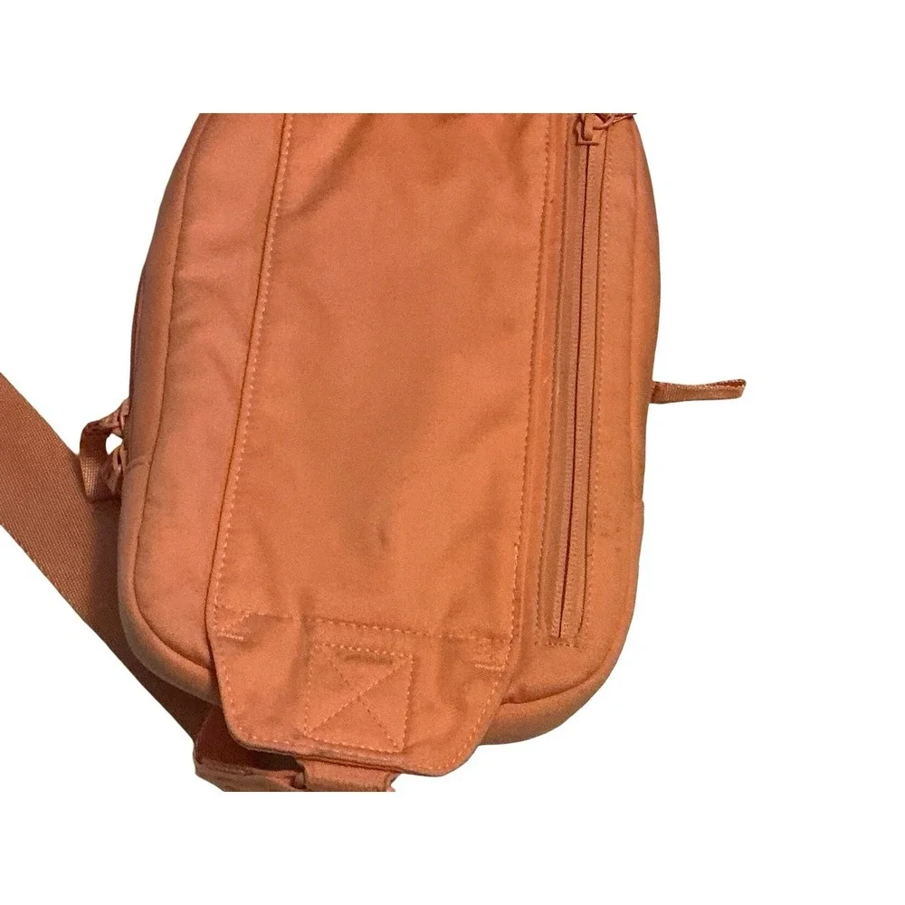 Vera Bradley Utility Sling Cotton Waist‎ Bag Backpack – Coral Peach